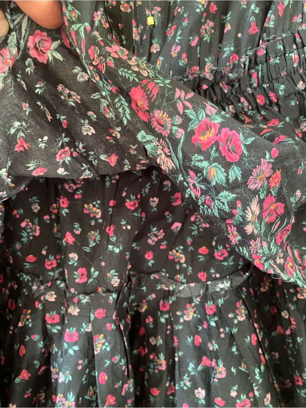 Loveshackfancy Floral Popover Dress size M pristine condition - Picture 13 of 15